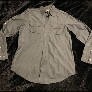 Gray American Rag button down size Small